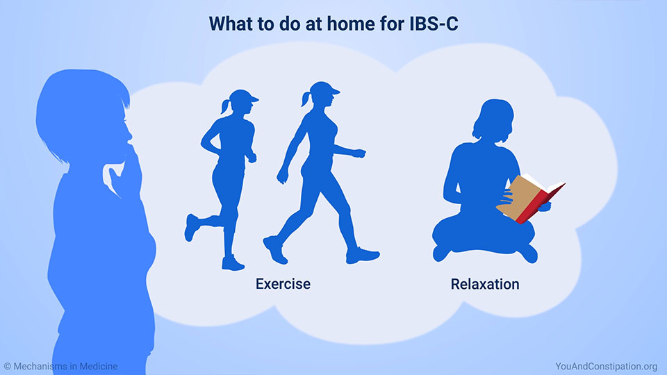 What to do at home for IBS-C