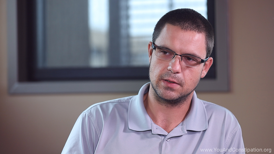 Andreas’ story: What has your constipation diagnosis journey been like so far?