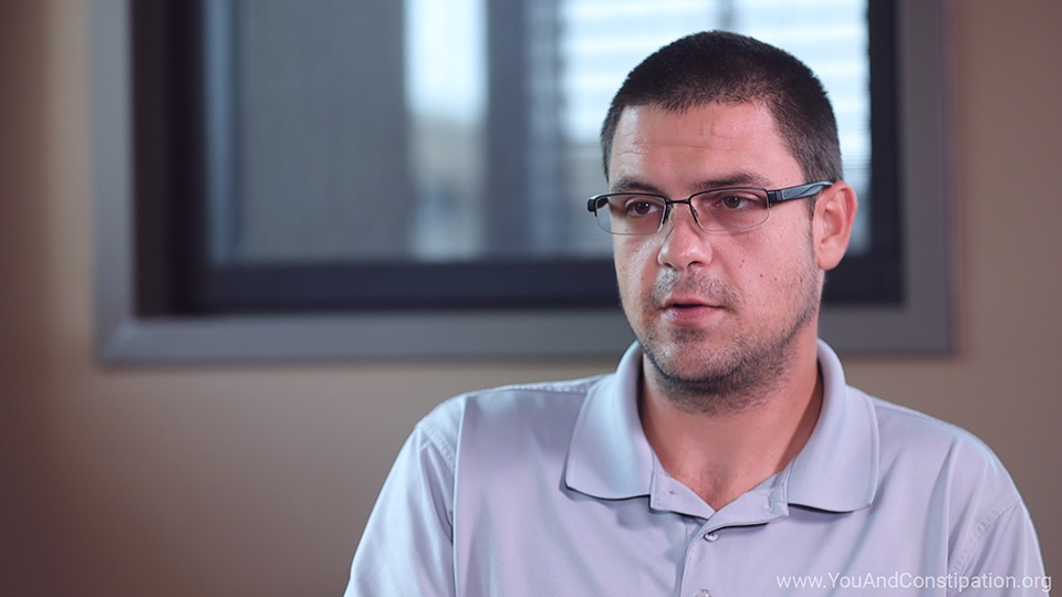 Andreas’ story: What diagnostic tests have you had for your constipation?