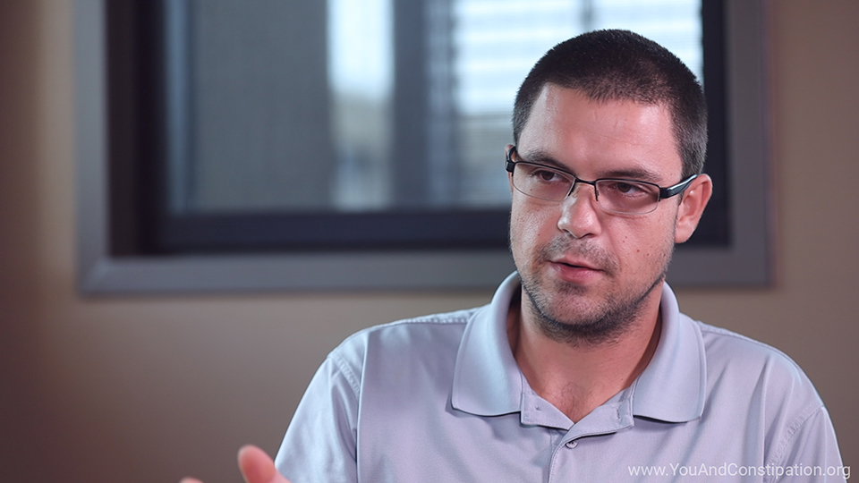 Andreas’ story: What successes and challenges have you had with constipation treatments?
