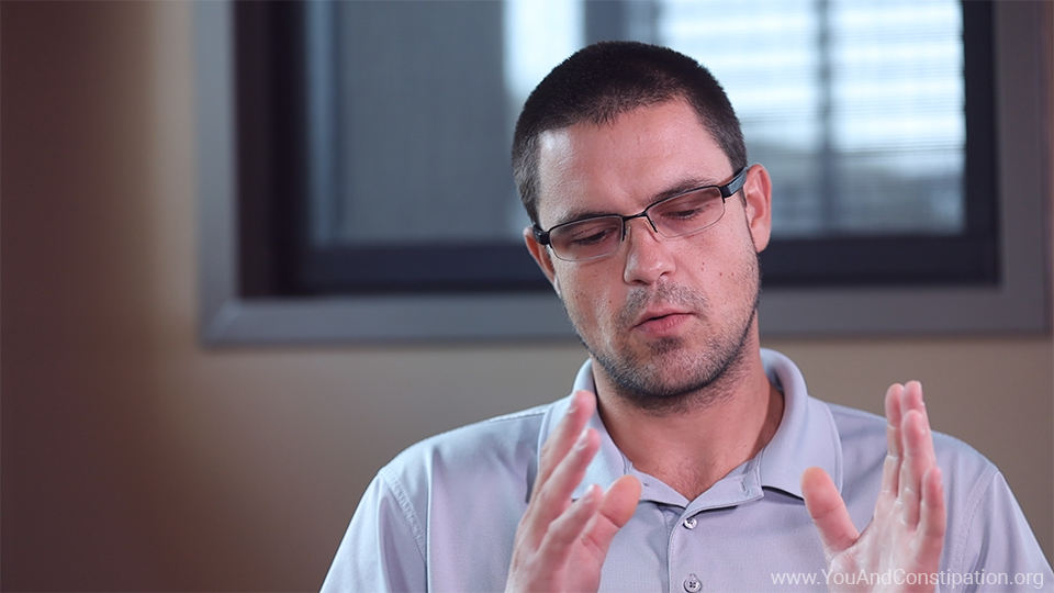 Andreas’ story: What advice do you have for other patients on their journey with constipation?