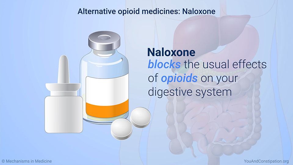 Alternative opioid medicines: Naloxone
