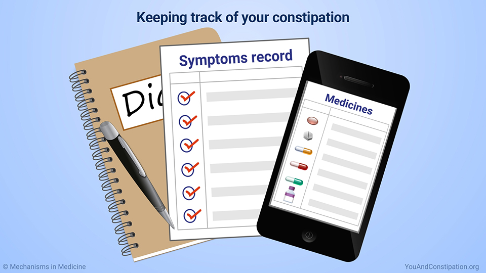Keeping track of your constipation