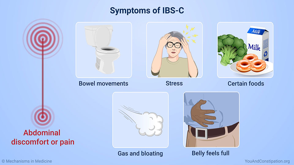 Symptoms of IBS-C